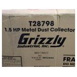 Grizzly Industrial 1-1/2 HP Metal Dust Collector - Heavy Duty Grizzly Industrial 1-1/2 HP Metal Dust Collector - Heavy Duty