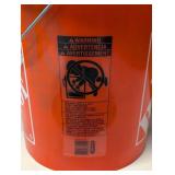 4 - Pack 5 Gallon Orange Homer Bucket 4 - Pack 5 Gallon Orange Homer Bucket
