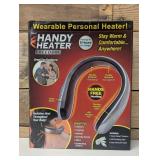 Handy Heater Freedom Travel Neck Heater: Portable Body Warmer, 131°F Max, 6.5-Hour Duration, Lithium-Ion Battery Included 4.5 out of 5 stars with 90 reviews Handy Heater Freedom Travel Neck Heater: Portable Body Warmer, 131°F Max, 6.5-Hour Duration, Lithium-Ion Battery Included 4.5 out of 5 stars with 90 reviews