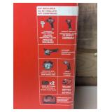Milwaukee M18 FUEL 18V Lithium-Ion Brushless Cordless Combo Kit (5-Tool) with Two 5.0 Ah Batteries, 1 Charger 1 Tool Bag Milwaukee M18 FUEL 18V Lithium-Ion Brushless Cordless Combo Kit (5-Tool) with Two 5.0 Ah Batteries, 1 Charger 1 Tool Bag