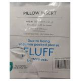 Becky Cameron White Cotton Throw Decor Pillow Insert w/Polyester Fill - 21"x 21" Becky Cameron White Cotton Throw Decor Pillow Insert w/Polyester Fill - 21"x 21"