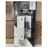 Anderson Auxiliary Foot Lock for 400 & 200 Series Gliding Patio Doors Anderson Auxiliary Foot Lock for 400 & 200 Series Gliding Patio Doors