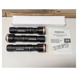 Duracell 1200LM Hybrid LED Flashlight, 3-pack Duracell 1200LM Hybrid LED Flashlight, 3-pack