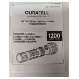 Duracell 1200LM Hybrid LED Flashlight, 3-pack Duracell 1200LM Hybrid LED Flashlight, 3-pack
