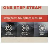 BLACK+DECKER Steam Iron Retractable Cord Gray: 1200W Nonstick Soleplate, Anti-Drip, Vertical Steam, Comfort-Grip Handle BLACK+DECKER Steam Iron Retractable Cord Gray: 1200W Nonstick Soleplate, Anti-Drip, Vertical Steam, Comfort-Grip Handle