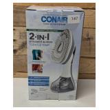 Conair Turbo Extremesteam 2 in 1 Steamer and Iron with Gentle Temp Accessories Conair Turbo Extremesteam 2 in 1 Steamer and Iron with Gentle Temp Accessories