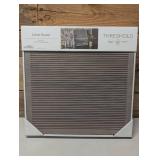 14"x 14" Wood Letterboard Gray - Threshold™: MDF Message Board with 181 Characters, Wall Sign Panel 14"x 14" Wood Letterboard Gray - Threshold™: MDF Message Board with 181 Characters, Wall Sign Panel