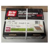 Grip-Rite Prime Guard GRJH4DCHG 33-deg HD Galv Paper Tape Joist Hanger Nails,Smooth 1-1/2-inch by .148(3,000-pk), Steel Grip-Rite Prime Guard GRJH4DCHG 33-deg HD Galv Paper Tape Joist Hanger Nails,Smooth 1-1/2-inch by .148(3,000-pk), Steel