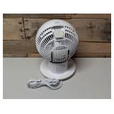 WOOZOO Fan with Remote, Oscillating Fan, Desk Fan, Table Air Circulator, Globe Fan, Fan for Bedroom, 5 Speeds, White WOOZOO Fan with Remote, Oscillating Fan, Desk Fan, Table Air Circulator, Globe Fan, Fan for Bedroom, 5 Speeds, White