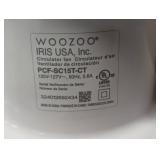 WOOZOO Fan with Remote, Oscillating Fan, Desk Fan, Table Air Circulator, Globe Fan, Fan for Bedroom, 5 Speeds, White WOOZOO Fan with Remote, Oscillating Fan, Desk Fan, Table Air Circulator, Globe Fan, Fan for Bedroom, 5 Speeds, White