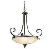 Kichler Monroe Pendant 3-Light, Olde Bronze Kichler Monroe Pendant 3-Light, Olde Bronze