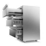 TAZPI 4.9 cu. ft. 24 in. 200-Can Built-in/Freestanding Triple Drawer Outdoor Cooler Fridge, Stainless Steel - Scratch & Dent - New TAZPI 4.9 cu. ft. 24 in. 200-Can Built-in/Freestanding Triple Drawer Outdoor Cooler Fridge, Stainless Steel - Scratch & Dent - New