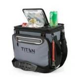 Titan 40-Can Collapsible Cooler 5 Layers of Insulation (Green) Titan 40-Can Collapsible Cooler 5 Layers of Insulation (Green)