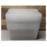 6 Pack - Greenmade InstaView 45 Multi-Use Storage Bin, 45 Quart 6 Pack - Greenmade InstaView 45 Multi-Use Storage Bin, 45 Quart