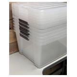 6 Pack - Greenmade InstaView 45 Multi-Use Storage Bin, 45 Quart 6 Pack - Greenmade InstaView 45 Multi-Use Storage Bin, 45 Quart