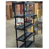 Plano 5 Tier Shelf - 74" H x 36" W x 18" D - Heavy Duty Plastic Plano 5 Tier Shelf - 74" H x 36" W x 18" D - Heavy Duty Plastic