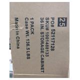 Husky Ready-to-Assemble 24-Gauge Steel Freestanding Garage Cabinet in Black (36.6 in. W x 72 in. H x 18.3 in. D) Husky Ready-to-Assemble 24-Gauge Steel Freestanding Garage Cabinet in Black (36.6 in. W x 72 in. H x 18.3 in. D)