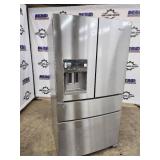 36" Whirlpool Stainless Steel French Door Refrigerator with Ice and Water Dispenser - NEW, Scratch and Dent