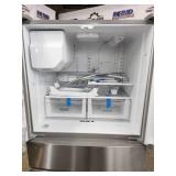 36" Whirlpool Stainless Steel French Door Refrigerator with Ice and Water Dispenser - NEW, Scratch and Dent