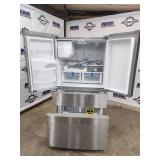 36" Whirlpool Stainless Steel French Door Refrigerator with Ice and Water Dispenser - NEW, Scratch and Dent