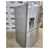 36" Whirlpool Stainless Steel French Door Refrigerator with Ice and Water Dispenser - NEW, Scratch and Dent