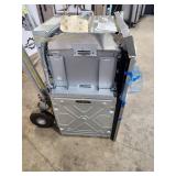 Double Wall Oven with Digital Controls and Damaged Rear Panel