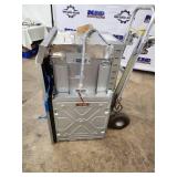 Double Wall Oven with Digital Controls and Damaged Rear Panel