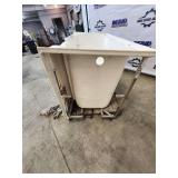 Walk-In Soaking Tub with Grab Bar and Plumbing Fittings - USED