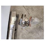 Walk-In Soaking Tub with Grab Bar and Plumbing Fittings - USED