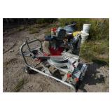 Bosch 12" Dual-Bevel Hinge Slide Miter Saw on Rolling Stand Bosch 12" Dual-Bevel Hinge Slide Miter Saw on Rolling Stand