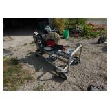 Bosch 12" Dual-Bevel Hinge Slide Miter Saw on Rolling Stand Bosch 12" Dual-Bevel Hinge Slide Miter Saw on Rolling Stand