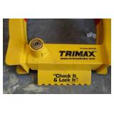 Trimax Wheel Chock Lock Trimax Wheel Chock Lock