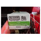 Yard and Garden Staples and Zip Ties Yard and Garden Staples and Zip Ties