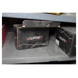 Metal Cabinet with Contents - Nails, Screws, Blades