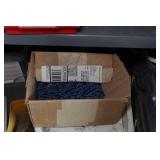 Metal Cabinet with Contents - Nails, Screws, Blades