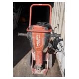 Hilti TE 3000-AVR Jackhammer with Cart and Bits Hilti TE 3000-AVR Jackhammer with Cart and Bits