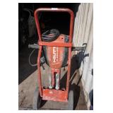 Hilti TE 3000-AVR Jackhammer with Cart and Bits Hilti TE 3000-AVR Jackhammer with Cart and Bits