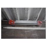 Aluminum Level Tripod and Target Stick Aluminum Level Tripod and Target Stick