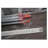 Aluminum Level Tripod and Target Stick Aluminum Level Tripod and Target Stick