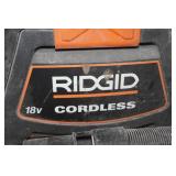 Ridgid 18V Cordless Vac Ridgid 18V Cordless Vac