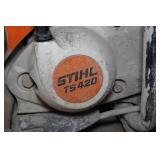 Stihl TS 420 Gas Concrete Cut Off Saw Stihl TS 420 Gas Concrete Cut Off Saw