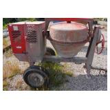 Multiquip Tow Behind Concrete Mixer - Honda Gas Powered Multiquip Tow Behind Concrete Mixer - Honda Gas Powered
