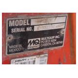 Multiquip Tow Behind Concrete Mixer - Honda Gas Powered Multiquip Tow Behind Concrete Mixer - Honda Gas Powered
