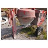 Multiquip Tow Behind Concrete Mixer - Honda Gas Powered Multiquip Tow Behind Concrete Mixer - Honda Gas Powered
