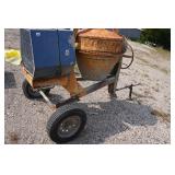 Stone 95CM Tow Behind Concrete Mixer - Honda Gas Powered Stone 95CM Tow Behind Concrete Mixer - Honda Gas Powered