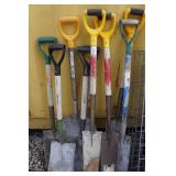 Assorted Shovels Assorted Shovels