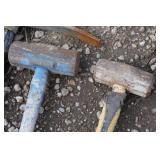 2 Sledgehammers and Pick Axe