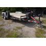 2017 PJ 20' Manual Tilt Trailer with Winch