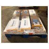 11  Boxes of  Lifeproof Eastmoor Chestnut 22 MIL x 8.7 in. W x 48 in. L Click Lock Waterproof Luxury Vinyl Plank Flooring (20.1 sq. ft./case)  Customer Returns See Pictures 11  Boxes of  Lifeproof Eastmoor Chestnut 22 MIL x 8.7 in. W x 48 in. L Click Lock Waterproof Luxury Vinyl Plank Flooring (20.1 sq. ft./case)  Customer Returns See Pictures