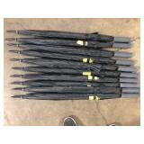 Lot of FIRM GRIP 5 ft. Golf Umbrella in All Black  Customer Returns See Pictures Lot of FIRM GRIP 5 ft. Golf Umbrella in All Black  Customer Returns See Pictures